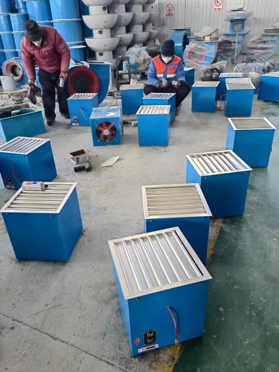 方形壁式轴流风机(二)